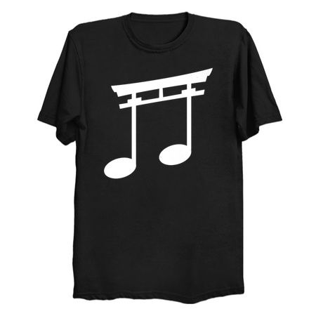 Japan Song Musical Note Zen Temple by Tobe Fonseca tiny thumbnail