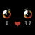 I Love You Black Cat Face by Tobe Fonseca tiny thumbnail
