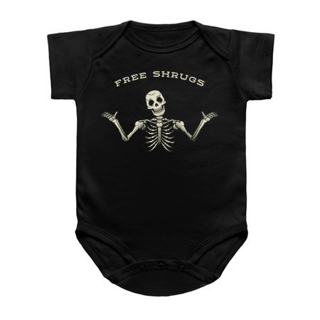 Free Shrugs Skeleton Sign by Tobe Fonseca tiny thumbnail