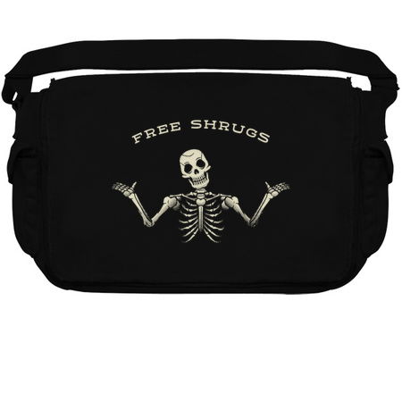 Free Shrugs Skeleton Sign by Tobe Fonseca tiny thumbnail