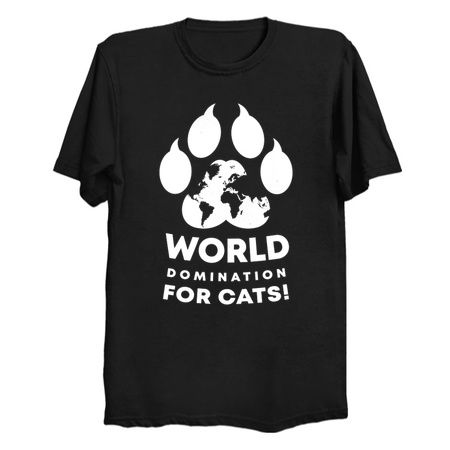 World Domination For Cats Paw by Tobe Fonseca tiny thumbnail