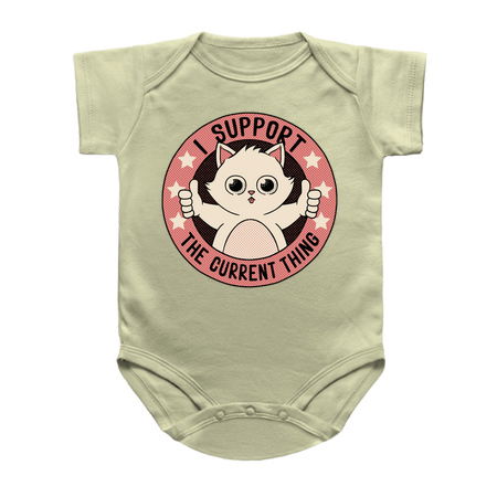 I Support The Current Thing Cat by Tobe Fonseca tiny thumbnail