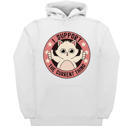 I Support The Current Thing Cat by Tobe Fonseca tiny thumbnail