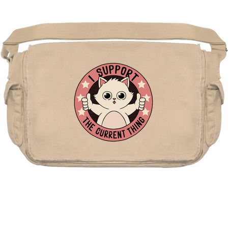 I Support The Current Thing Cat by Tobe Fonseca tiny thumbnail