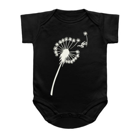 Dandelion Astronaut Flying Away Make a Wish by Tobe Fonseca tiny thumbnail