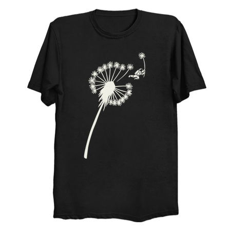 Dandelion Astronaut Flying Away Make a Wish by Tobe Fonseca tiny thumbnail