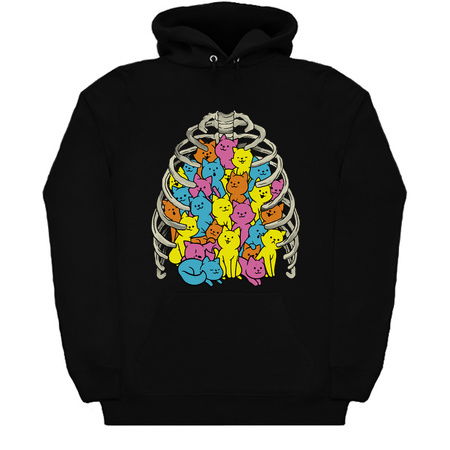 Neko Cat Ribcage Colorful by Tobe Fonseca tiny thumbnail