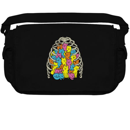 Neko Cat Ribcage Colorful by Tobe Fonseca tiny thumbnail