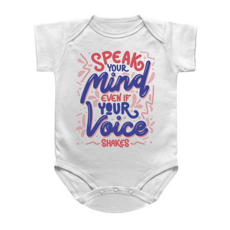 Speak your mind even if your voice shakes by Tobe Fonseca tiny thumbnail