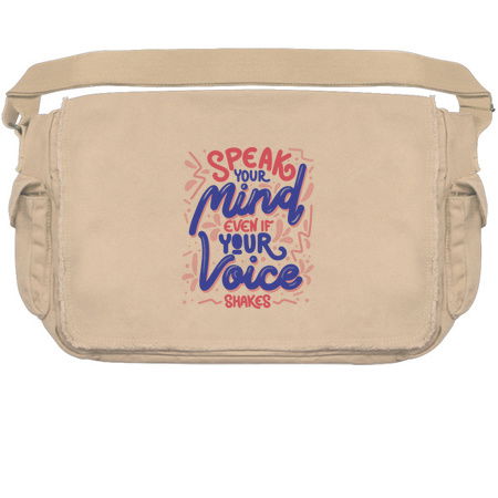 Speak your mind even if your voice shakes by Tobe Fonseca tiny thumbnail