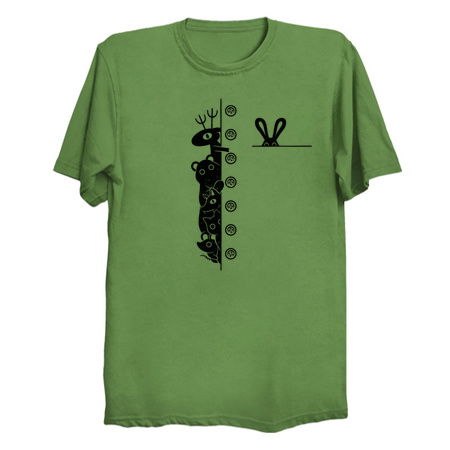 Forest Inside My Shirt Pocket Animals Bear Cat Deer Mouse Dog by Tobe Fonseca tiny thumbnail