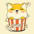 Puppycorn Shiba Movie Popcorn by Tobe Fonseca tiny thumbnail