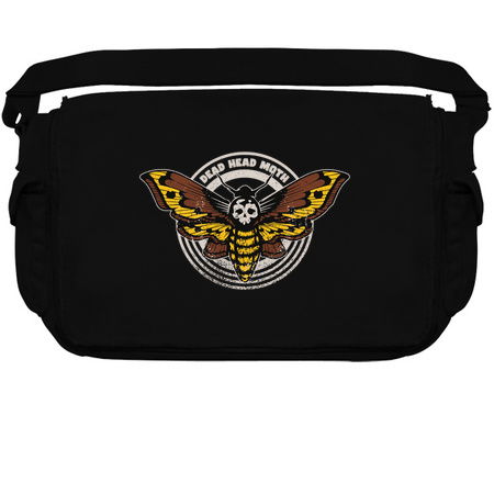 Death's Head Moth - Horror - Distressed Vintage Design tiny thumbnail