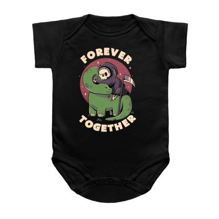 Forever Together - Cute Grim Reaper Dino Gift tiny thumbnail