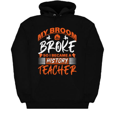 My Broom Broke So I Became A History Teacher Funny tiny thumbnail