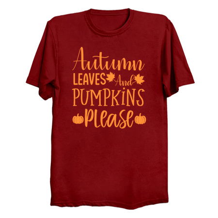 Autumn Leaves And Pumpkins Please - Fall Season tiny thumbnail