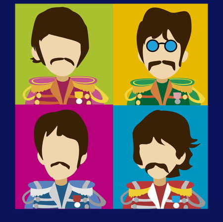 Beatles Pop Art - NeatoShop