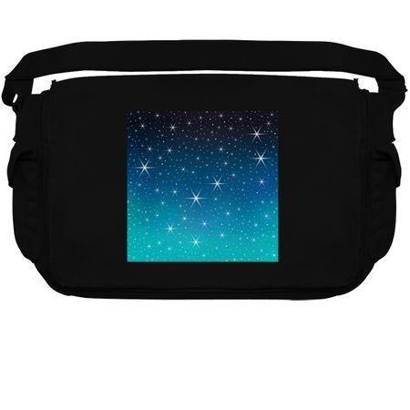 Twilight Stars Blue Green Gradient Night Sky tiny thumbnail