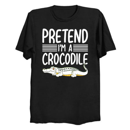 Pretend I'm A Crocodile - Funny Halloween tiny thumbnail