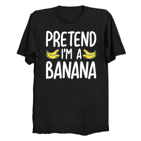 Pretend I'm A Banana - Funny Halloween tiny thumbnail