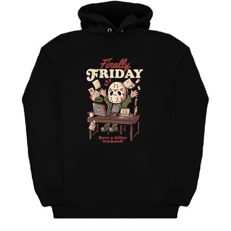 Finally Friday - Funny Office Halloween Gift tiny thumbnail
