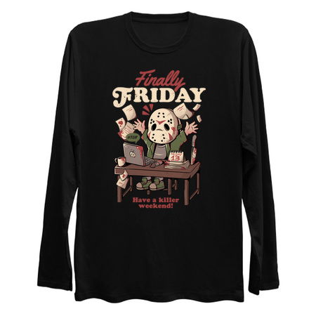 Finally Friday - Funny Office Halloween Gift tiny thumbnail