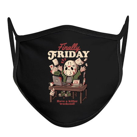 Finally Friday - Funny Office Halloween Gift tiny thumbnail