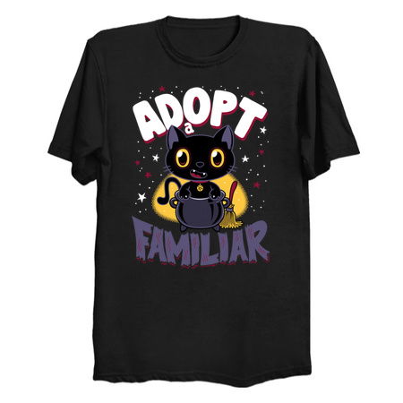 Adopt a Familiar - Creepy Cute Cartoon Witches Cat - Kawaii tiny thumbnail