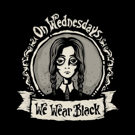 On Wednesdays We Wear Black - NeatoShop