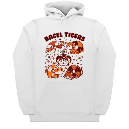 Bagel Tigers Breakfast Animals by Tobe Fonseca tiny thumbnail
