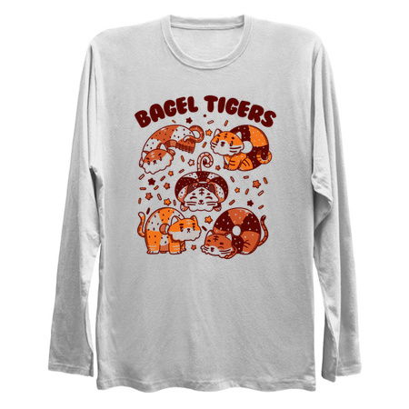 Bagel Tigers Breakfast Animals by Tobe Fonseca tiny thumbnail