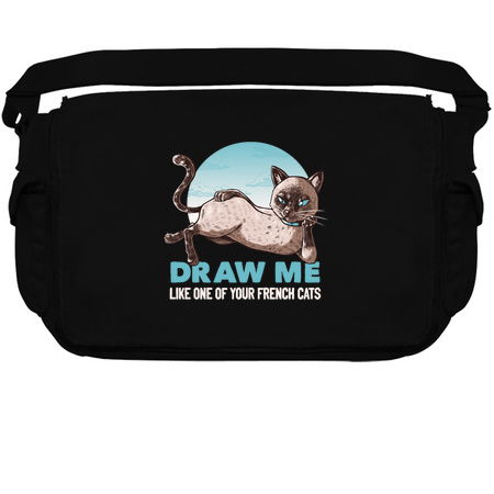 Draw Me Like One Of Your French Girls Cat Funny T-shirt by Tobe Fonseca tiny thumbnail