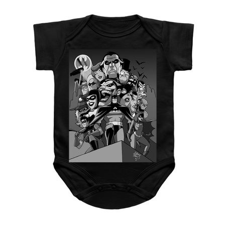 Batman TAS 30th Anniversary black and white tiny thumbnail