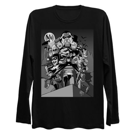 Batman TAS 30th Anniversary black and white tiny thumbnail