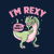 I'm Sexy And I Know It T Rex Dinosaur Summer by Tobe Fonseca tiny thumbnail