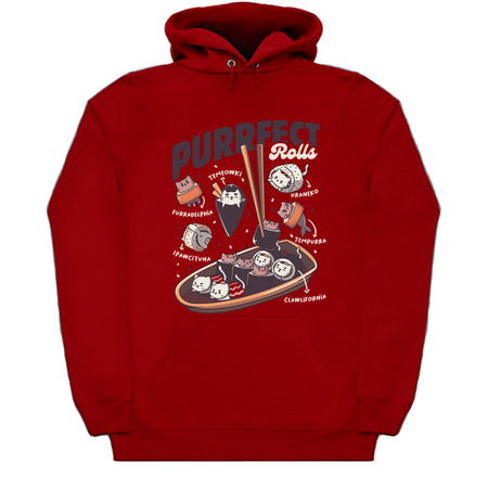 Purrfect Rolls Sushi Cat Sushi Lovers by Tobe Fonseca tiny thumbnail