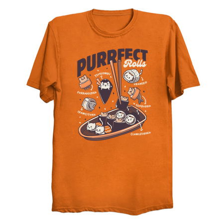 Purrfect Rolls Sushi Cat Sushi Lovers by Tobe Fonseca tiny thumbnail