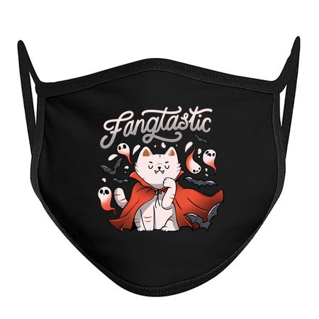 Fangtastic Vampire Halloween Bat Cat by Tobe Fonseca tiny thumbnail