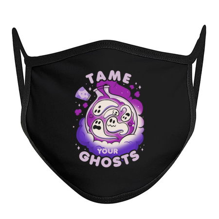 Tame Your Ghosts Funny Halloween by Tobe Fonseca tiny thumbnail