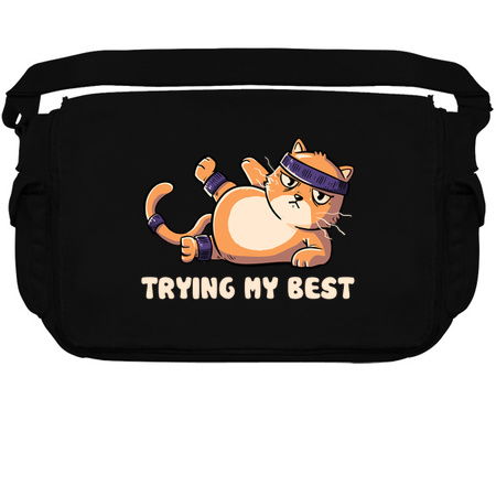 Trying My Best Gym Cat by Tobe Fonseca tiny thumbnail