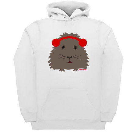 Christmas Boofy Guinea Pig Wearing Ear Muffs tiny thumbnail