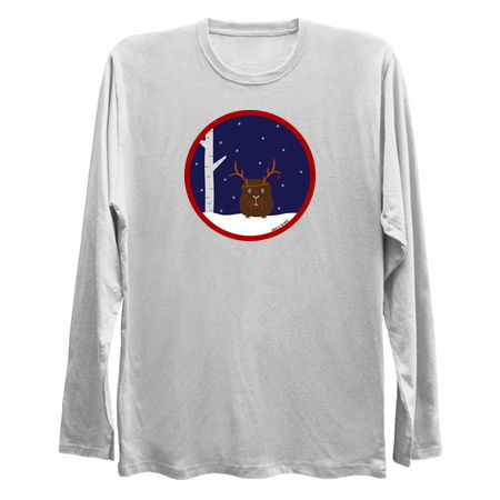 Christmas Reindeer Guinea Pig (Circle) tiny thumbnail