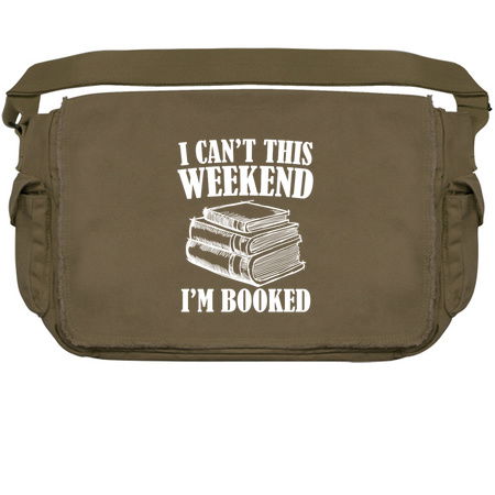 I Can't This Weekend I'm Booked - Bookworm tiny thumbnail