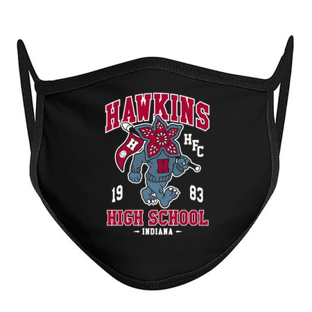 Hawkins High School - Vintage Distressed Creepy Cute College Mascot tiny thumbnail