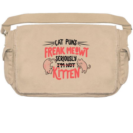 Cat Puns Freak Meowt Seriously Kitten by Tobe Fonseca tiny thumbnail