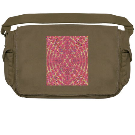 Kaleidoscopic Pink Yellow Orange Mandala tiny thumbnail