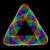 Colorful Rad Rainbow Gradient Triangle tiny thumbnail