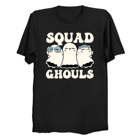 Squad Ghouls Halloween Cute Ghosts by Tobe Fonseca tiny thumbnail