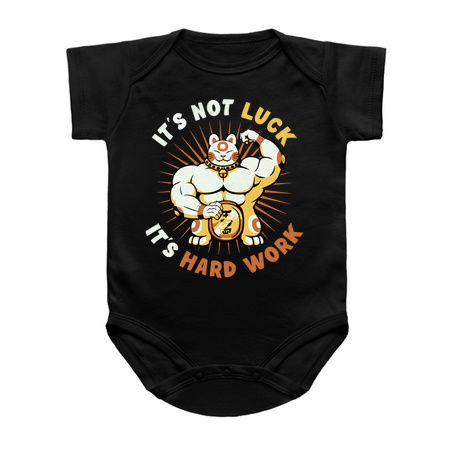 It's Not Luck It's Hard Work Lucky Cat by Tobe Fonseca tiny thumbnail