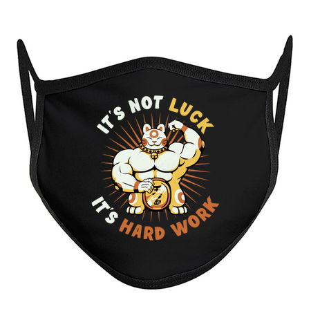 It's Not Luck It's Hard Work Lucky Cat by Tobe Fonseca tiny thumbnail